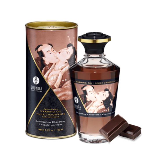 Huile chauffante aphrodisiaque Chocolat enivrant 100ml