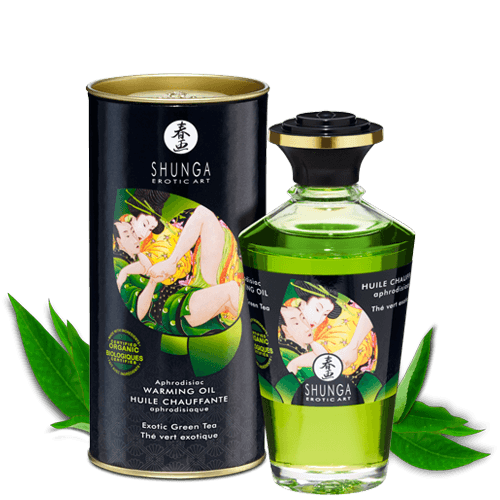 Huile aphrodisiaque organique Thé vert exotique