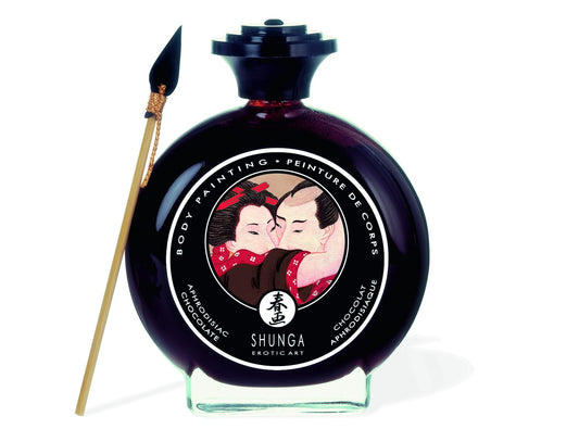 Peinture de corps embrassable Chocolat noir