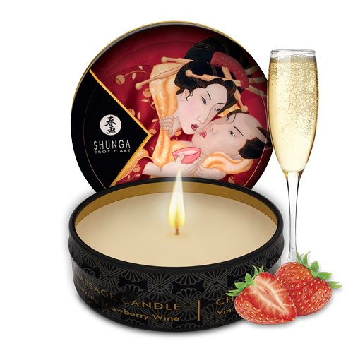 Kit Secret de Geisha ORGANICA Vin pétillant à la fraise