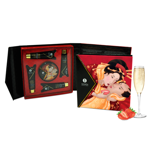 Kit Secret de Geisha ORGANICA Vin pétillant à la fraise