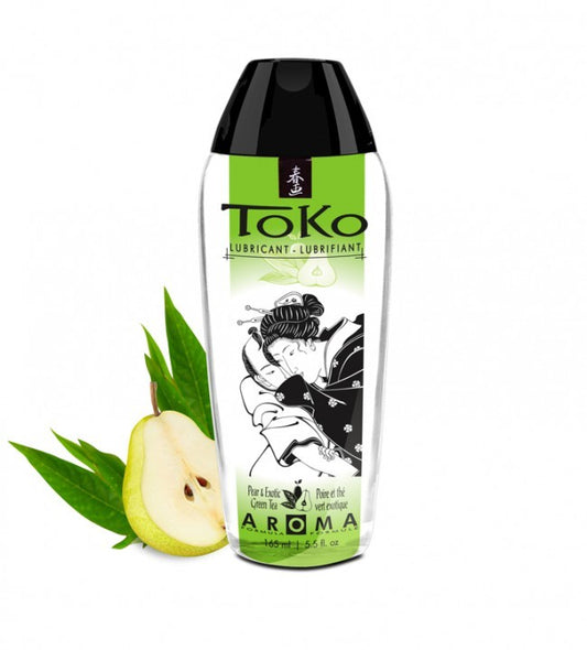 Toko Aroma Poire et Thé vert exotique Lubrifiant 165 ml