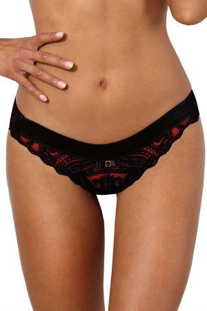 String rouge et noir V-10048