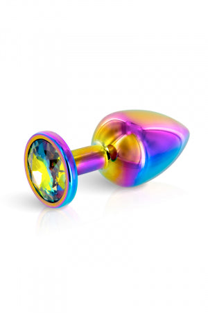 Plug bijou arc-en-ciel L