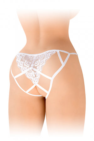 Culotte ouverte Zoé blanche