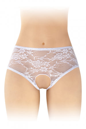 Culotte ouverte blanche Amanda