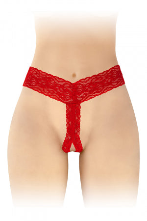 String ouvert Anita rouge