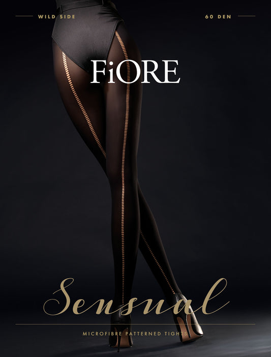 Wild Side Collants 60 DEN Noir