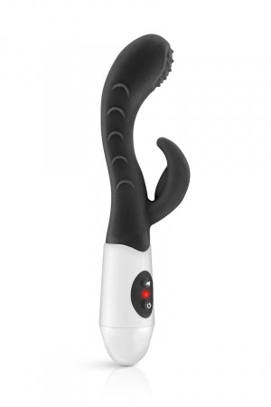 Vibromasseur Rabbit Leola noir · Yoba