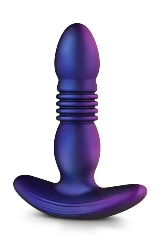 Plug anal violet strié.