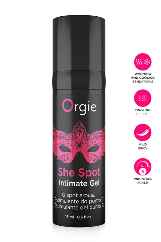 Gel stimulateur de point G She Spot 15ml - LollyDoll