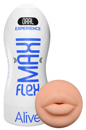 Masturbateur Maxi Flex Oral Experience Alive