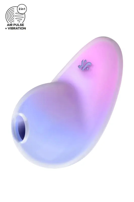 Dispositif de plaisir de couleur dégradée.Stimulateur Pixie Dust air pulsé et vibrations - rose et violet