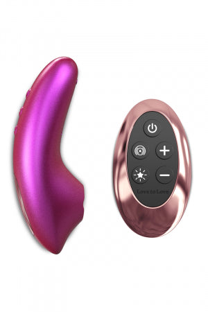 Masseur clitoridien télécommandé Dreamer Iridescent Berry