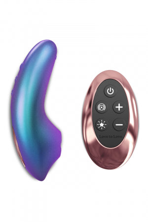 Masseur clitoridien télécommandé Dreamer Iridescent Turquoise