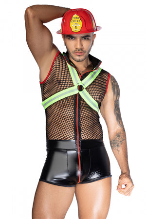 Costume pompier sexy 3 pièces