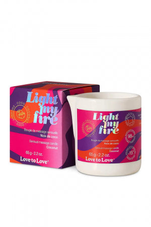 Bougie de massage Fleur de lotus