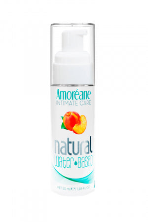 Lubrifiant aromatisé peche 50ml Amoréane
