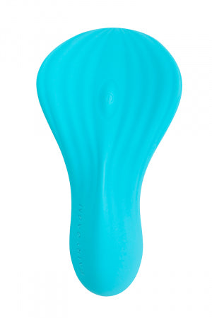 Mini vibro rechargeable SilkenTouch bleu · Fairygasm