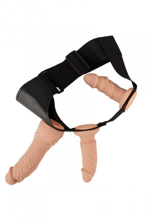 Gode-ceinture 3 dildos multi-positions