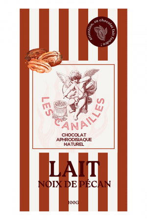 Chocolat au lait noix de pécan Tablette 100g