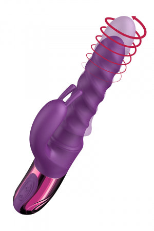 Vibro Swirl Rabbit Thrusting Vibrator · She.E.O