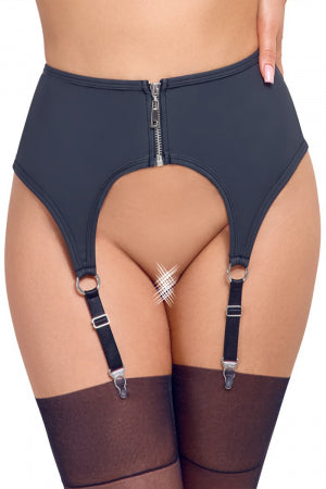 Porte-jarretelles noir mat Cottelli LINGERIE