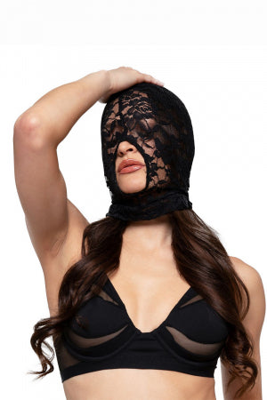 Cagoule BDSM en Dentelle