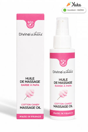 Huile de massage BIO barbe à papa