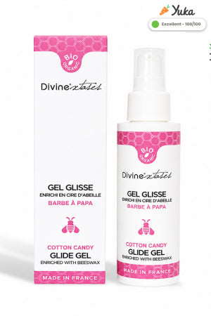 Lubrifiant Bio Barbe à papa 100ml Divinexstases