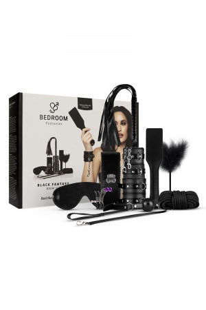 Coffret BDSM Black Fantasy 10 accessoires