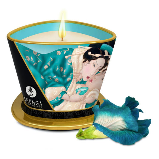 Bougie de massage lueur et caresses Sensual Fleurs des îles