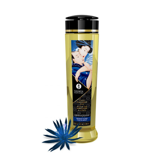 Huile de massage érotique Fleur de minuit 240 ml