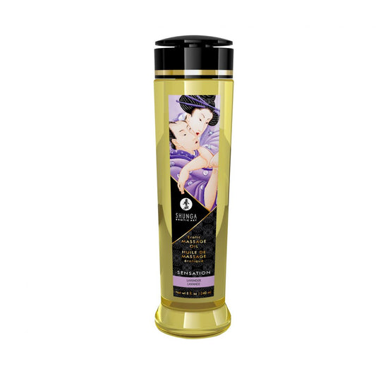 Huile de massage érotique Sensation Lavande 240 ml