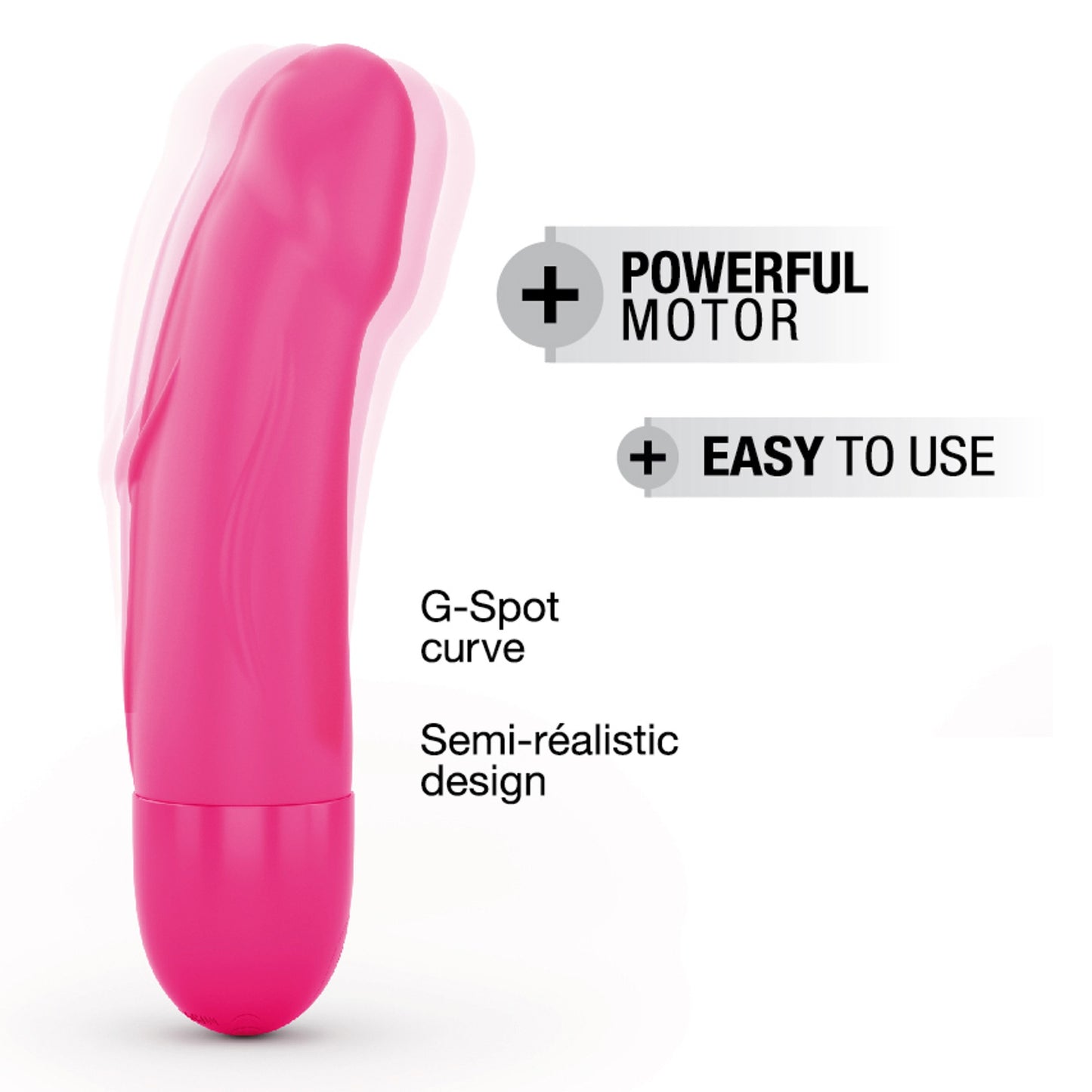 Vibromasseur Real Vibration S 16 cm 2.0 Rose