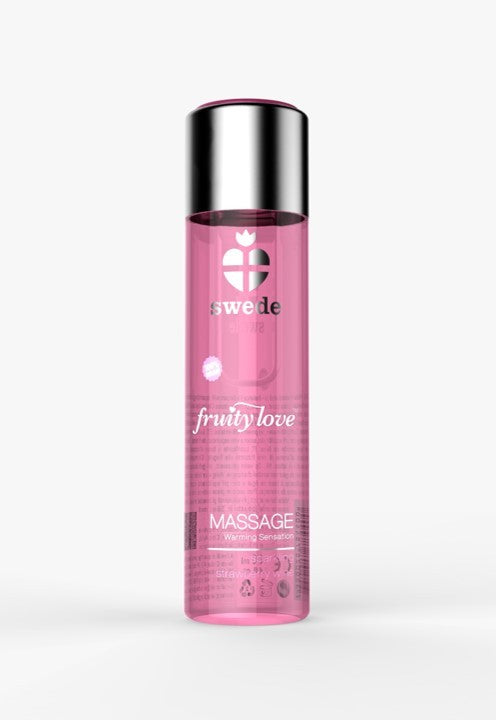 Huile de massage Vin pétillant à la Fraise 120 ml
