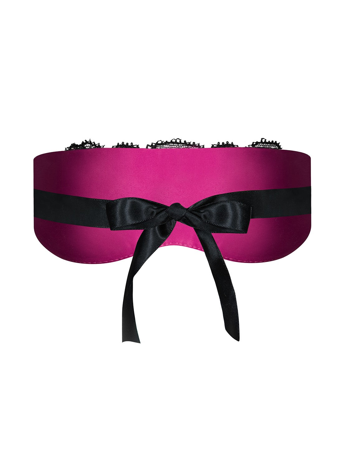 Roseberry Masque Noir et Fuchsia