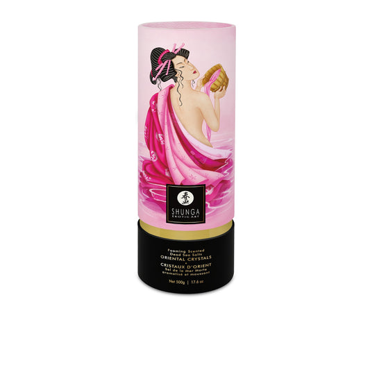 Sel de bain moussant Cristaux d'orient Aphrodisia rose