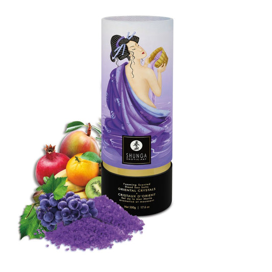 Sel de bain moussant Cristaux d'orient Fruits Exotiques