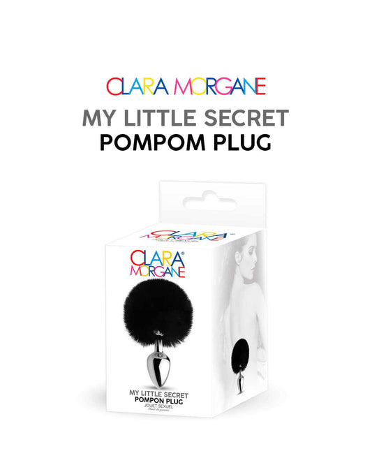My little secret pompom plug noir