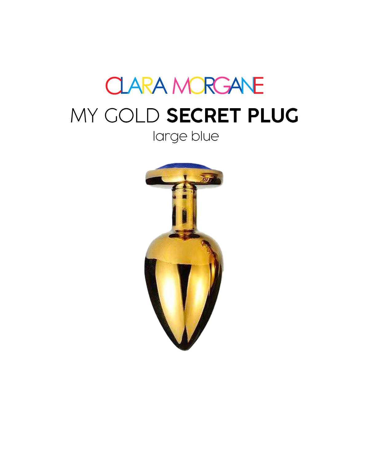 My Gold Secret Plug Bleu