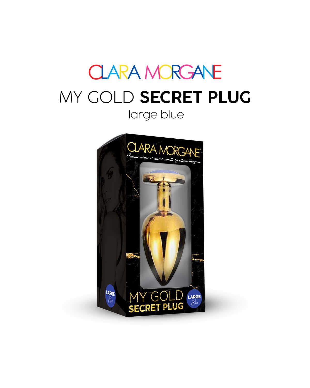 My Gold Secret Plug Bleu