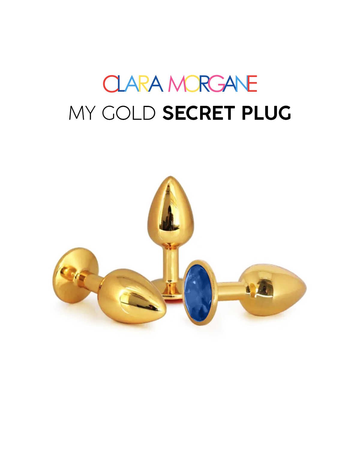 My Gold Secret Plug Bleu