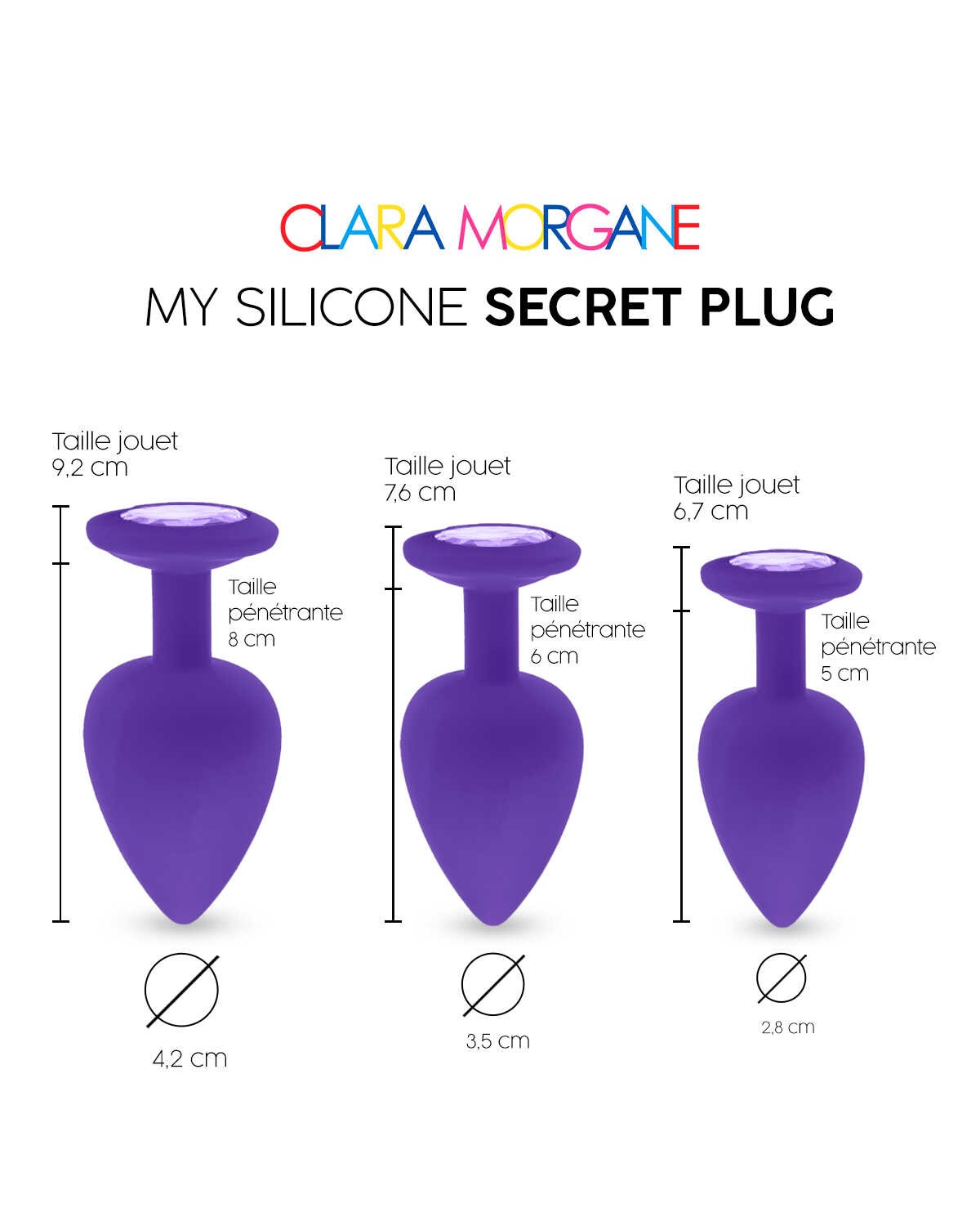My Silicone Secret Plug Purple