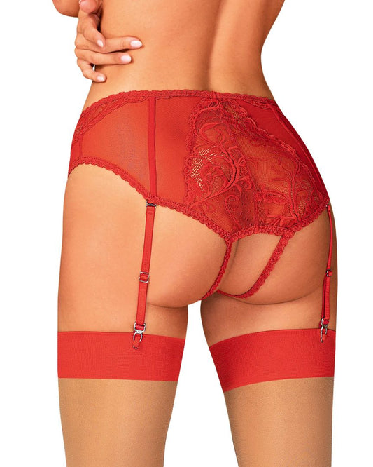 Dagmarie Culotte jarretière Rouge