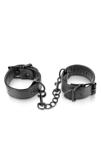 Menottes simili cuir ajustables