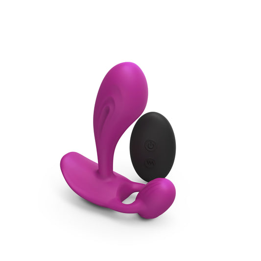 Witty vibromasseur et stimulateur clitoridien Sweet orchid velours