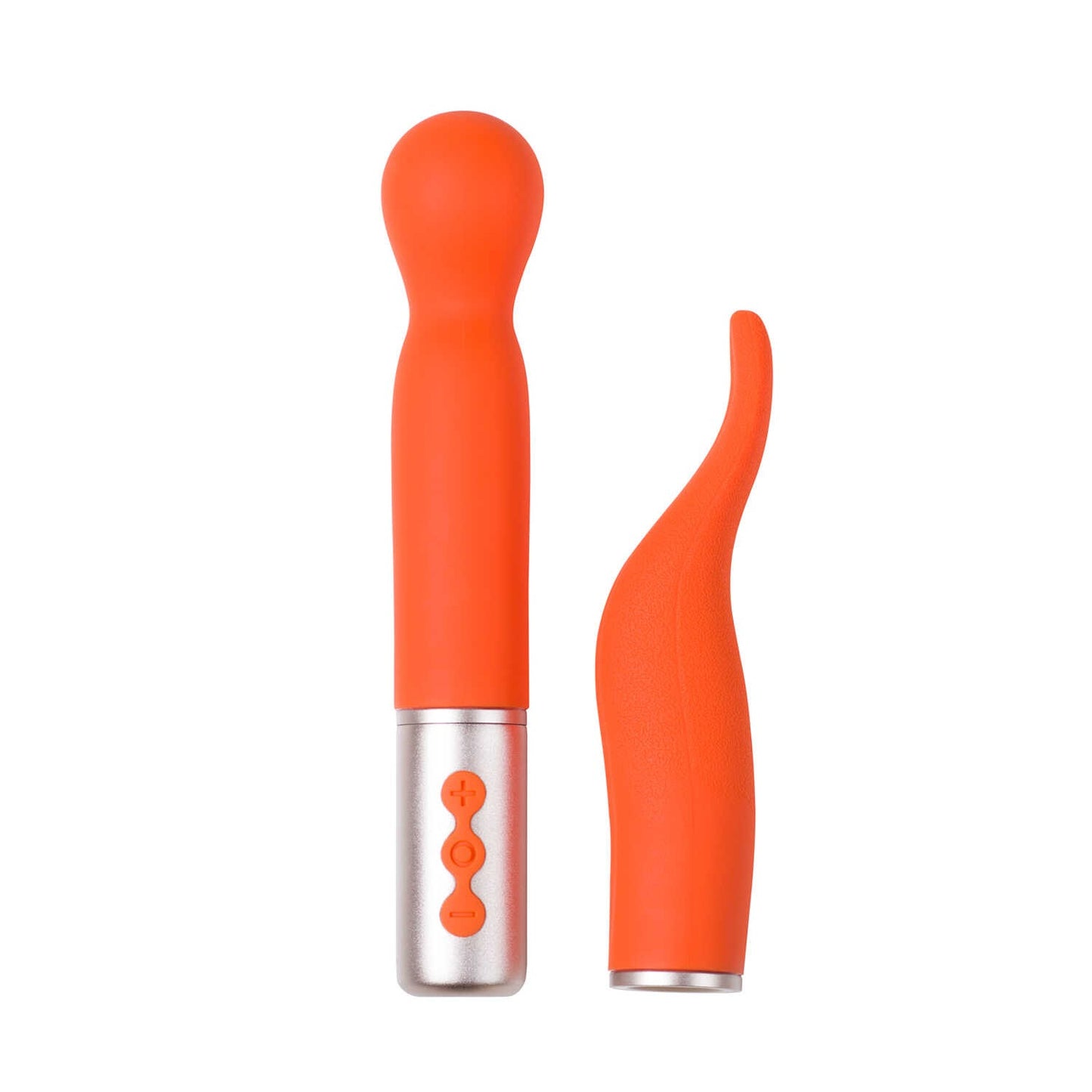 Partschinite The naughty collection Vibromasseur à tête interchangeable Orange