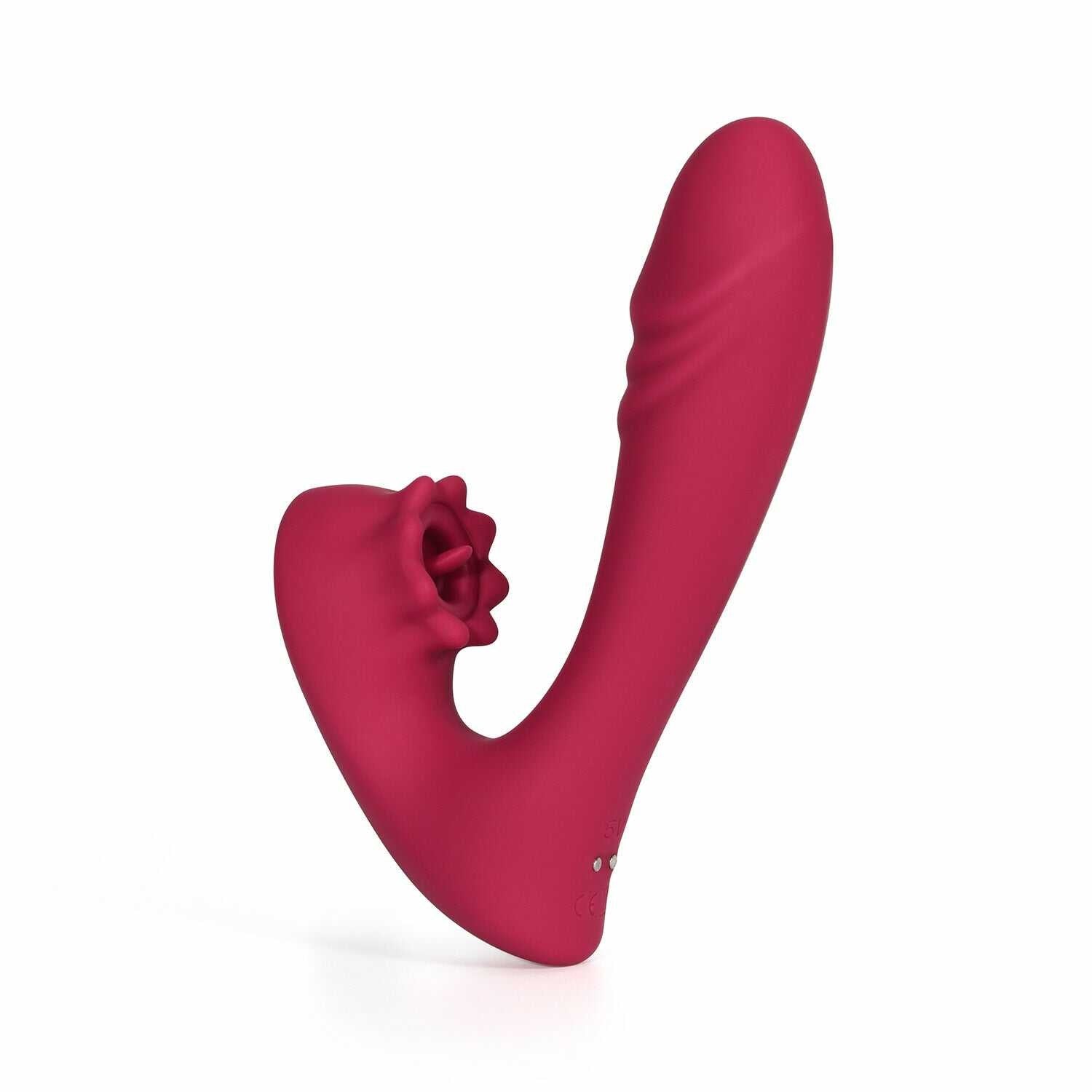 Lacy - Vibromasseur point G avec langue pour le clitoris - Honey Play box - Vibromasseur disponible chez LollyDoll, pas cher