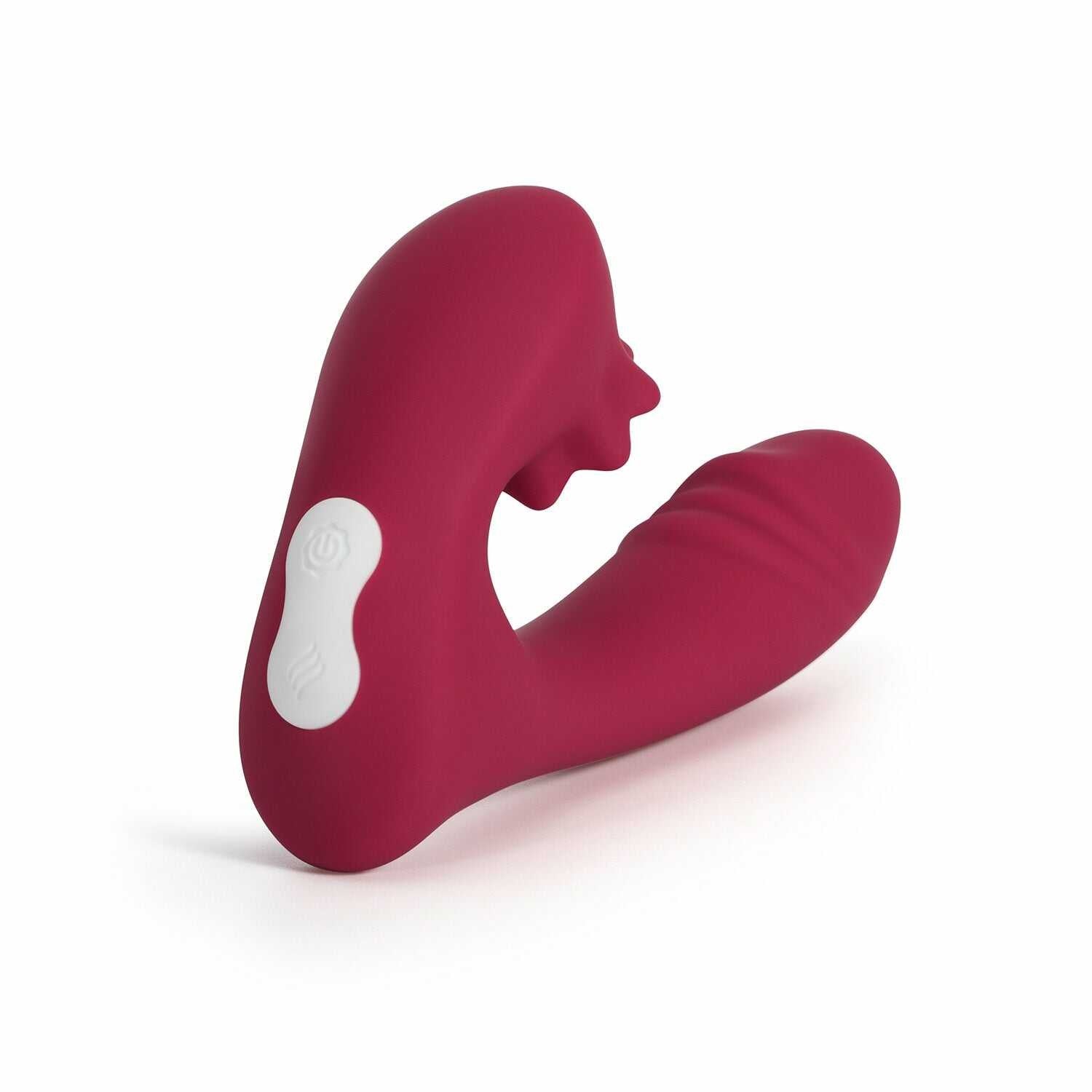 Lacy - Vibromasseur point G avec langue pour le clitoris - Honey Play box - Vibromasseur disponible chez LollyDoll, pas cher